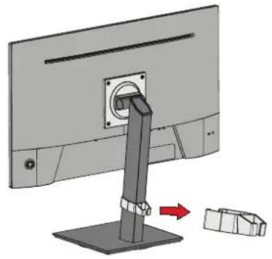 VIEWSONIC VA2748-MHJ - Retrait du support - 1