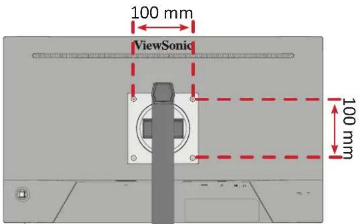 VIEWSONIC VA2748-MHJ - Montage du moniteur - 1
