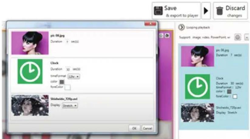VIEWSONIC Signage Manager - Éditer image - 3