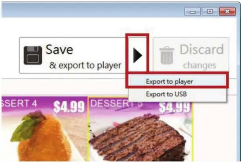 VIEWSONIC Signage Manager - Exporter la liste de lecture via réseau - 1
