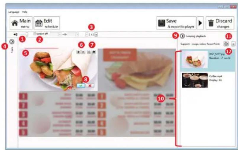 VIEWSONIC Signage Manager - Éditeur de présentation - 1