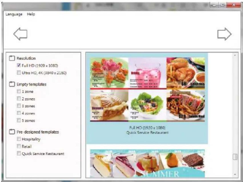VIEWSONIC Signage Manager - Sélectionnez le modèle. - 1