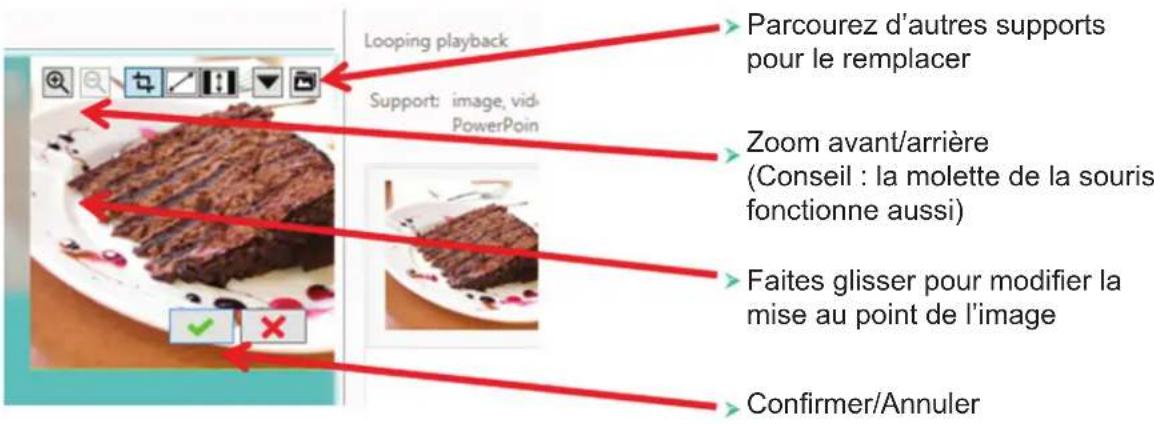VIEWSONIC Signage Manager - Éditer image - 2