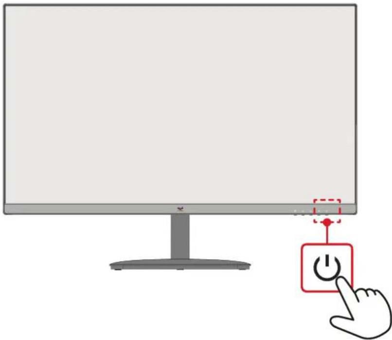 VIEWSONIC VA2732-H-W-2 - Allumer et éteindre l'appareil - 1