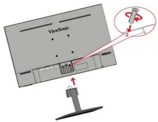 VIEWSONIC VA2732-H-W-2 - Installation du socle - 3