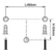 TRISTAR KA-5092 - Fixation murale - 1