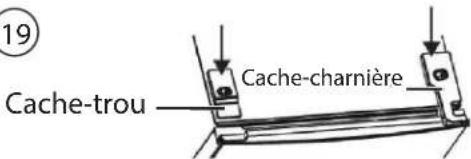 19 Cache-trou Cache-charnière