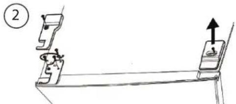 DANBY DFF176B1WDBL - DOOR REVERSAL INSTRUCTIONS (LEFT TO RIGHT SWING) - 7
