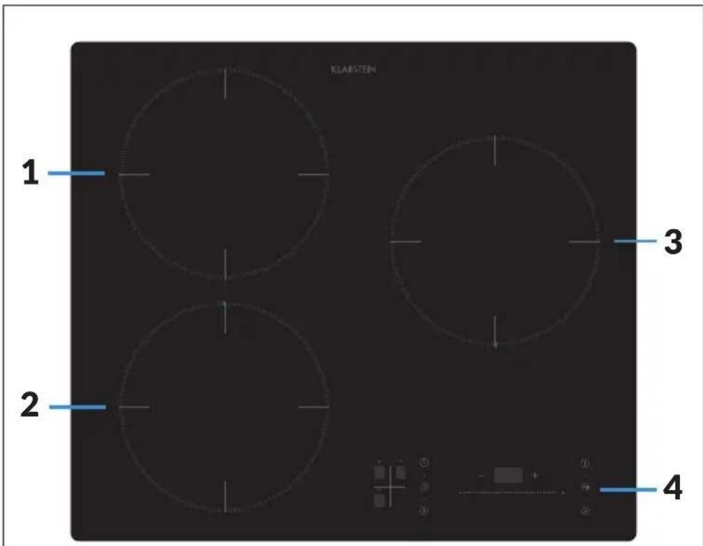 Klarstein TrinityCook - DEVICE OVERVIEW - 1