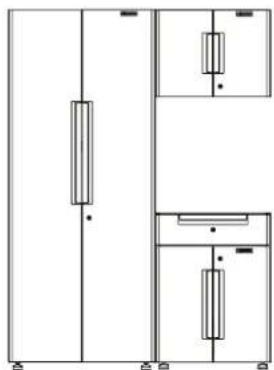 Gladiator Flex Cabinet System IV GANF05WFMTS - GLADIATOR® FLEX CABINET SYSTEMS - 6