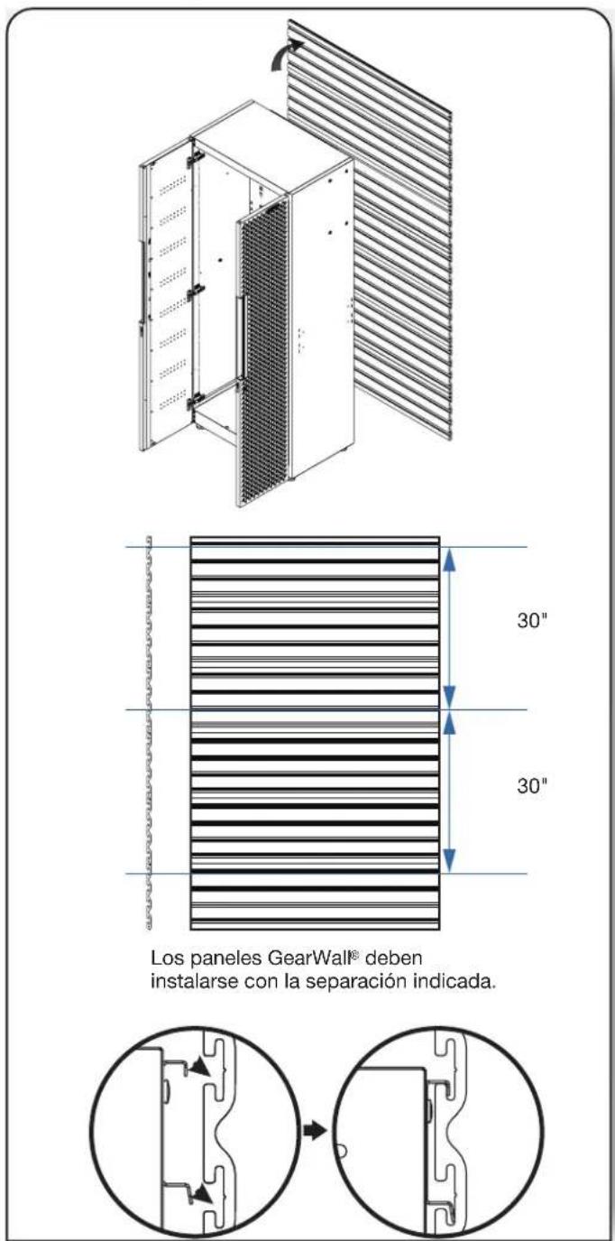 Gladiator Flex Cabinet System IV GANF05WFMTS - INSTALE EL GABINETE EN EL PANEL GLADIATOR® GEARWALL® - 1