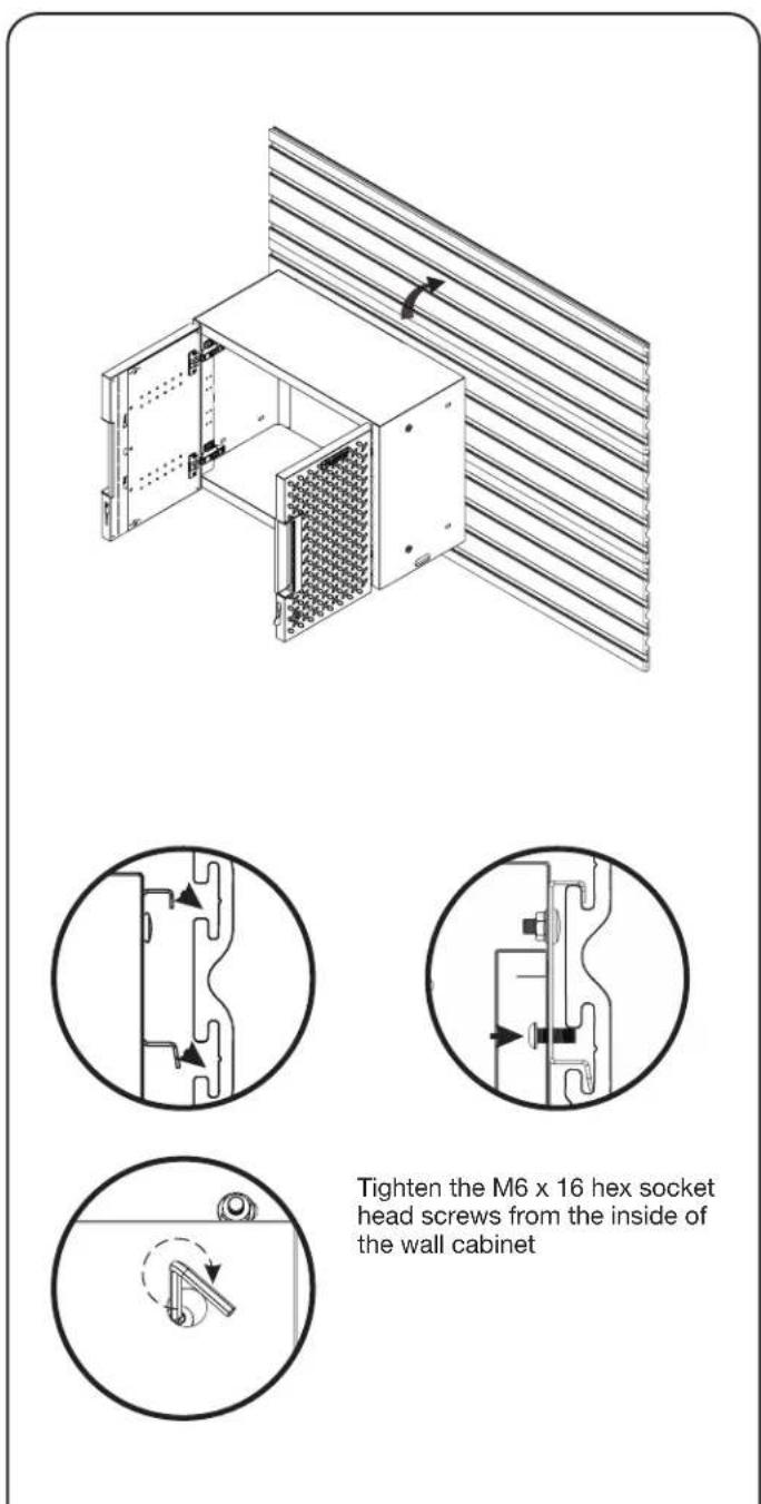 Gladiator Flex Cabinet System IV GANF05WFMTS - INSTALL CABINET TO GLADIATOR® GEARWALL® PANEL - 2