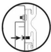 Gladiator Flex Cabinet System IV GANF05WFMTS - Hang the wall cabinet onto the GearTrack® channels. - 3