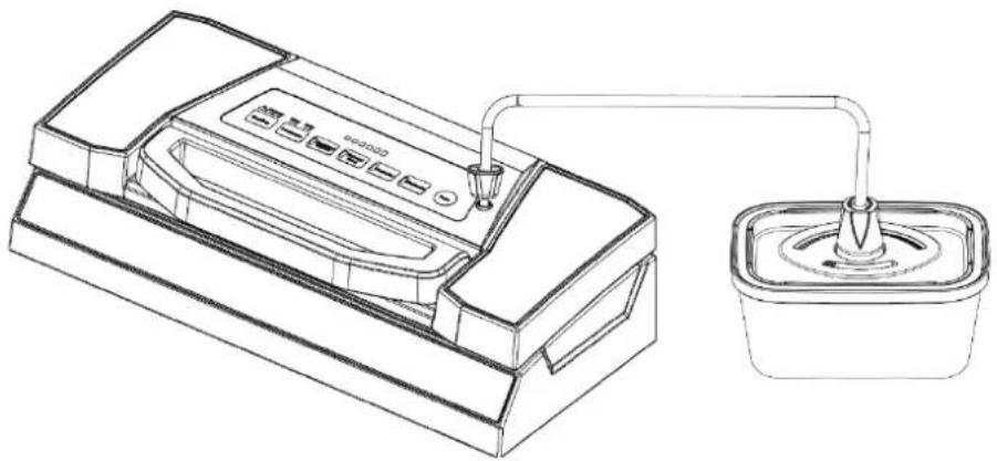 CASO VRH 700 advanced Pro - Вакуумная упаковка в контейнер или бутылки с помощью WineLock - 1