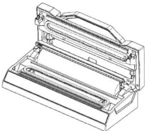 CASO VRH 700 advanced Pro - Confezionamento sotto vuoto in un sacchetto derivante dal rotolo - 1