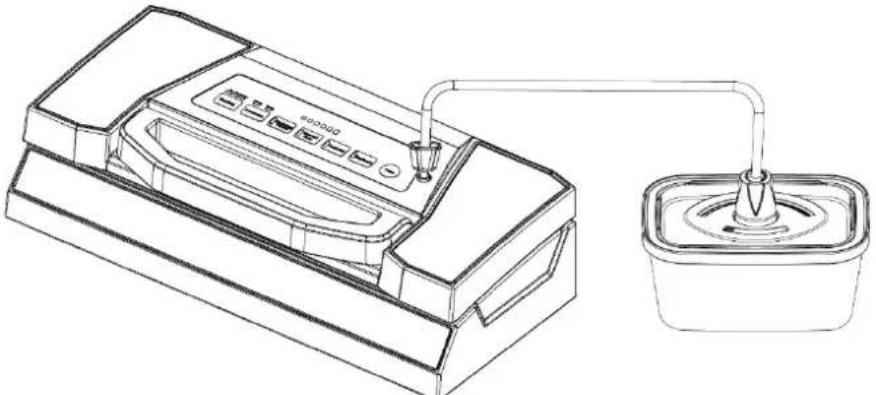 CASO VRH 700 advanced Pro - Marinera med i en vakuumbehållare - 1