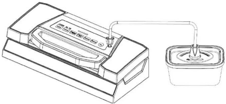 CASO VRH 700 advanced Pro - Маринование в вакуумном контейнере - 1