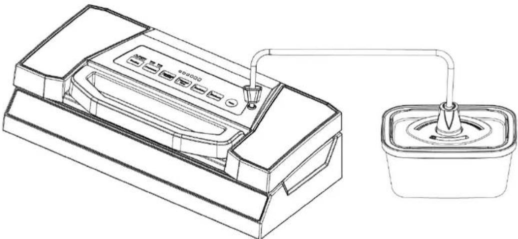 CASO VRH 700 advanced Pro - Conservation dans un récipient à vide ou des bouteilles à l'aide du WineLock. - 1