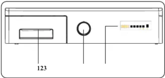 TELEFUNKEN TLL1410AGPB - PRÉSENTATION DU BANDEAU DE COMMANDES - 1