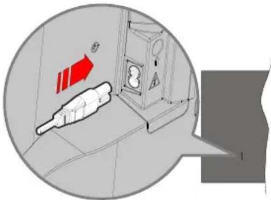 SABA UD50PCV252S - Connect power - 1