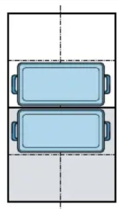 GAGGENAU CA055300 - Ως δύο χωριστές ζώνες μαγερέματος - 2