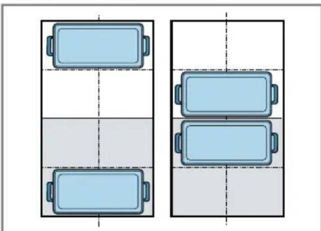 GAGGENAU CA055300 - Kaip dvi atskiros maisto ruosimo zonos - 1