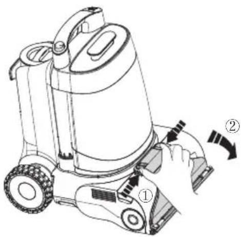 TINECO CARPET ONE Cruiser - Accessory Hose & 2 in 1 Nozzle - 1
