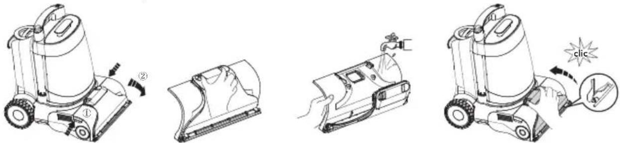 TINECO CARPET ONE Cruiser - Cubierta del cepillo de rodillo - 1