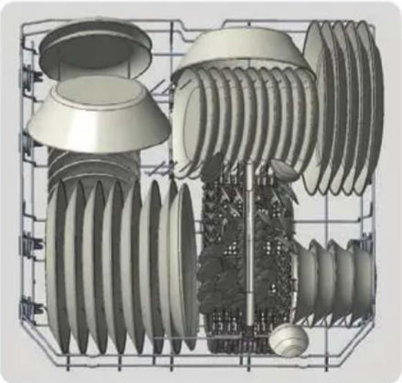 Fulgor Milano F7DWS24FI1 - Panier inférieur - 2