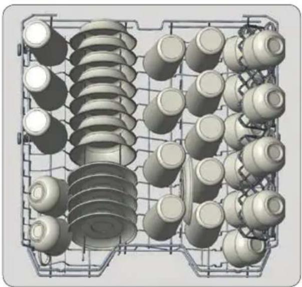 Fulgor Milano F7DWS24FI1 - Upper Rack - 2