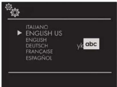 Fulgor Milano F7DSPD24S1 - Language - 1