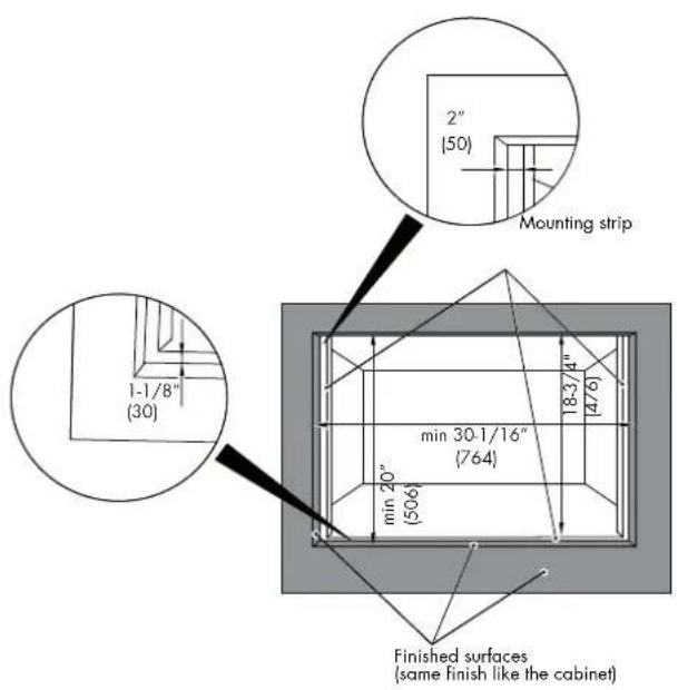 Fulgor Milano F7DSPD24S1 - FLUSHMOUNT INSTALLATION - 4