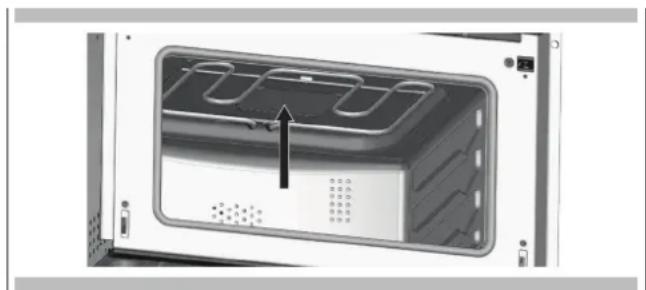 Fulgor Milano F7DSPD24S1 - Couvercle du guide d'ondes - 1