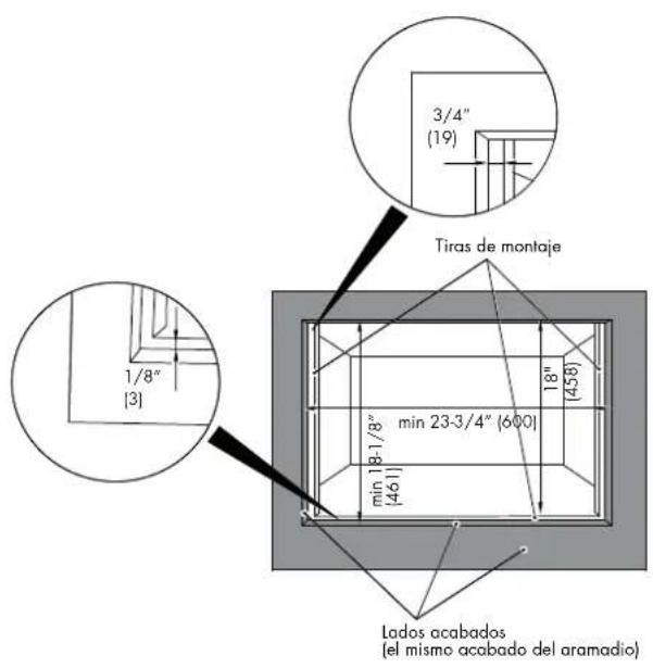 Fulgor Milano F7DSPD24S1 - INSTALACIÓN EMPOTRADA - 1