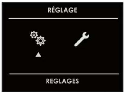 RÉGLAGE REGLAGES