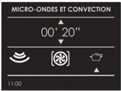 MICRO-ONDES ET CONVECTION 00' 20'' 11:00