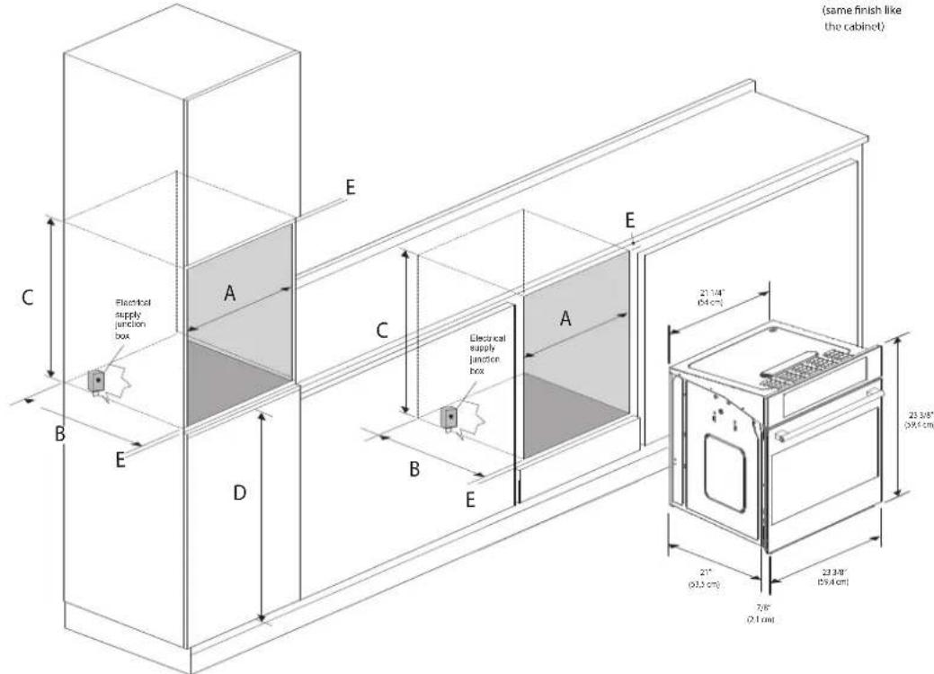 Fulgor Milano F1MSM24S3 - Flush fitting - 2