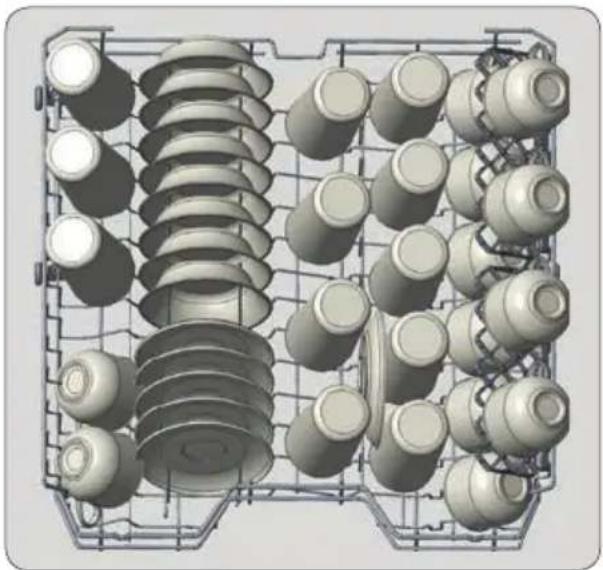 Fulgor Milano F7DWT24FI1 - Panier supérieur - 2