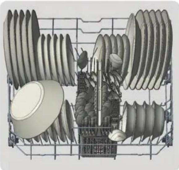 Fulgor Milano F7DWT24FI1 - Cesta inferior - 1
