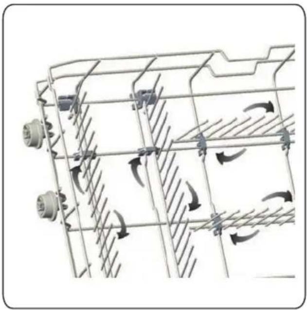 Fulgor Milano F7DWT24FI1 - Lower Basket Folding Racks - 2