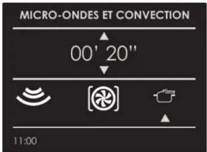 MICRO-ONDES ET CONVECTION 00' 20'' 11:00