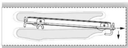 Fulgor Milano F4SP30S3 - Remplazar la rejilla extensible: - 2