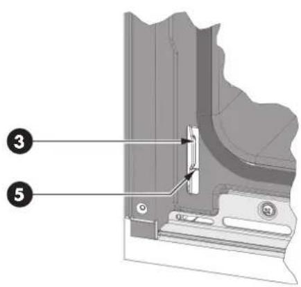 Fulgor Milano F4SP30S3 - Para volver a colocar la puerta - 2