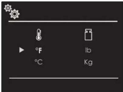 Fulgor Milano F7MSM24MB1 - Temperature &amp; Weight - 1