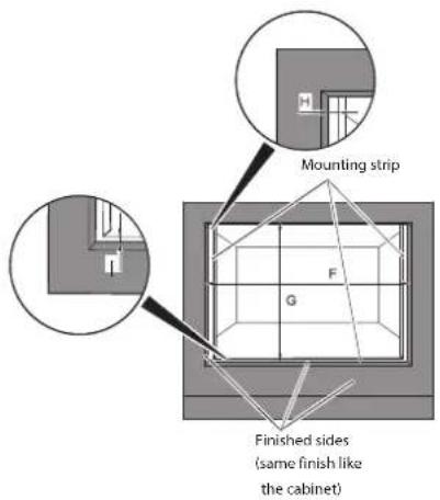 Fulgor Milano F7MSM24MB1 - Flush fitting - 1