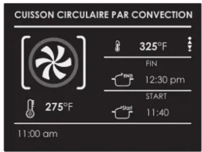 Fulgor Milano F7MSM24S1 - Pour retarder le démarrage d'un mode temporisé - 1