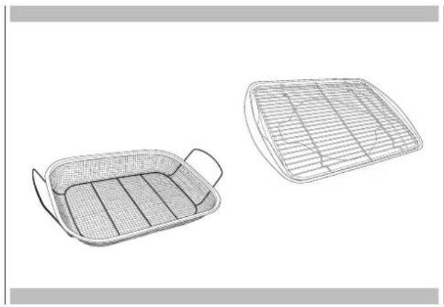 Fulgor Milano F7MSM24S1 - Directives pour les ustensiles de cuisine Air Fry - 2