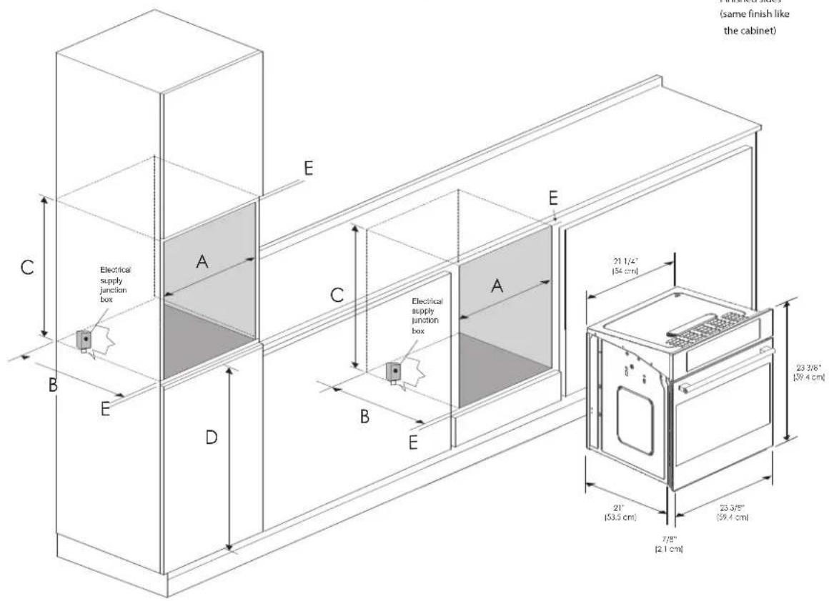 Fulgor Milano F7MSM24S1 - Flush fitting - 2