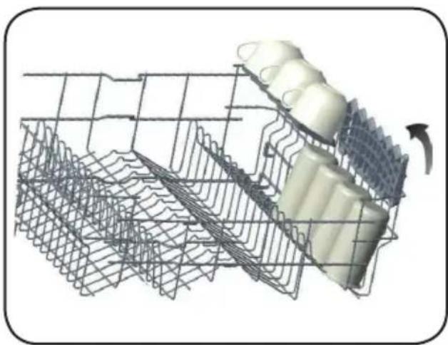 Fulgor Milano F7DWT24SS1 - Panier supérieur - 1