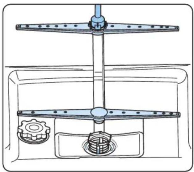 Fulgor Milano F7DWT24SS1 - Spray Arms - 1